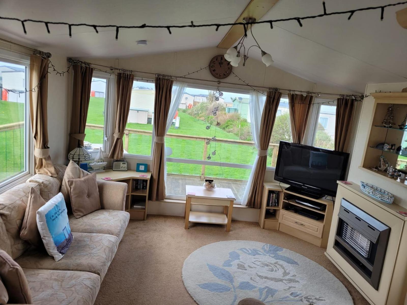 Cosy Caravan Sunbeach Llwyngwril Ngoại thất bức ảnh